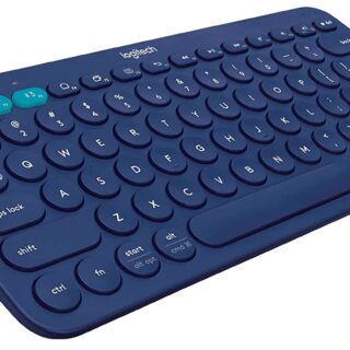 Logitech K380 Wireless Multi-Device Bluetooth Keyboard for Windows, Apple iOS, Apple TV, Android or Chrome, for PC/Mac/Laptop/Smartphone/Tablet